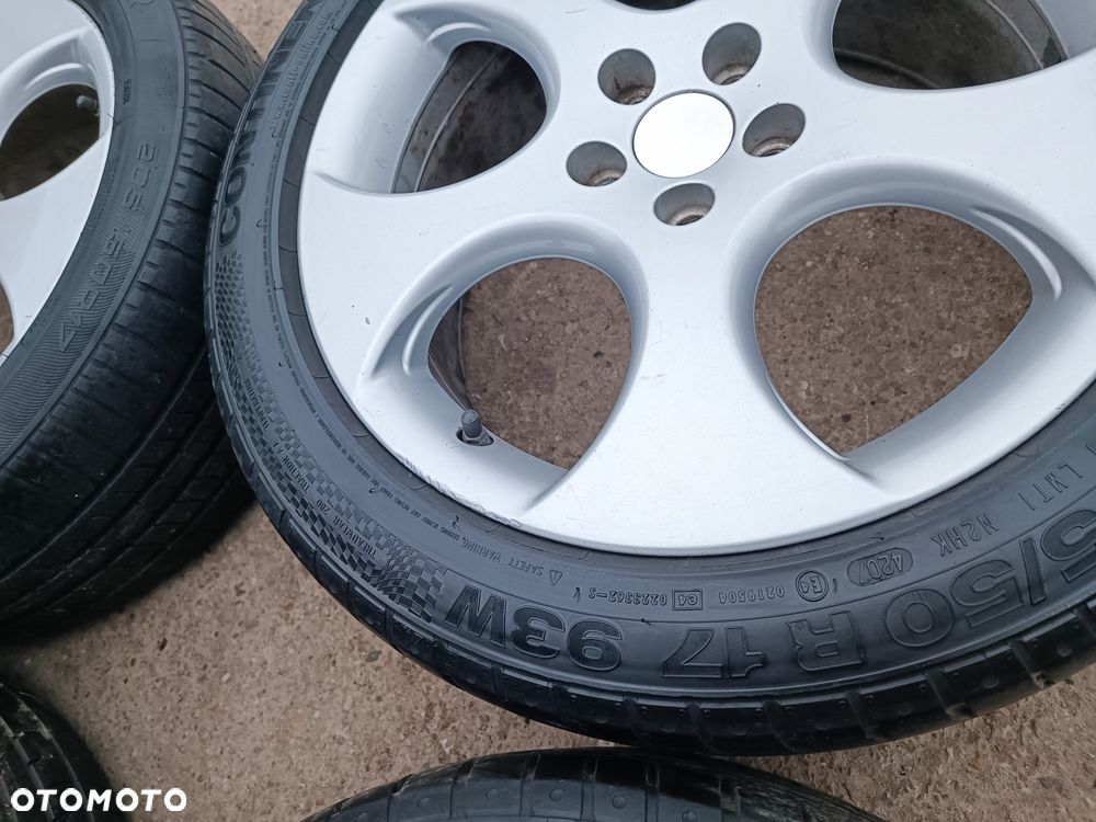5x100 Alufelgi Felgi Aluminiowe 17 Koła Letnie Lato SEAT LEON I TOLEDO II IV Arona Ibiza SKODA Rapid Roomster Fabia Scala Kamiq OCTAVIA I VW Polo GOLF IV 4 BORA Taigo T-cross NEW BEETLE AUDI A3 8L TT 4,5-5mm Legnica ALU-RAD 205/50 - 4