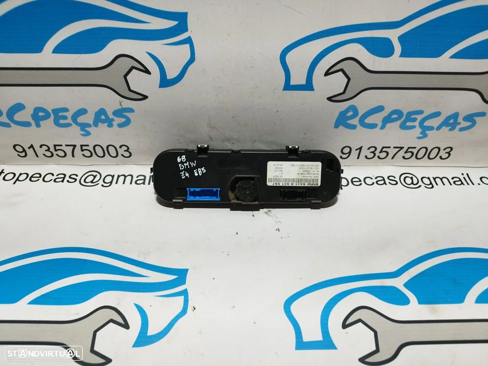 DISPLAY SOFAGEM COMANDO CHAUFFAGE AR CONDICIONADO AC BMW Z4 E85 6973038 075265 - 4