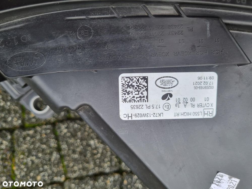 land rover discovery sport v lift l550 full led high led kompletny idealny - 8