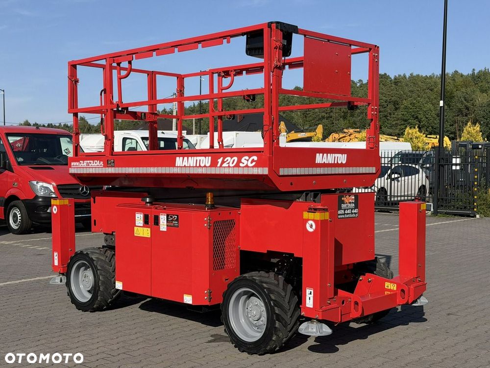 Manitou 120 SC Platforma robocza 12m Rozsuwany Kosz - 7