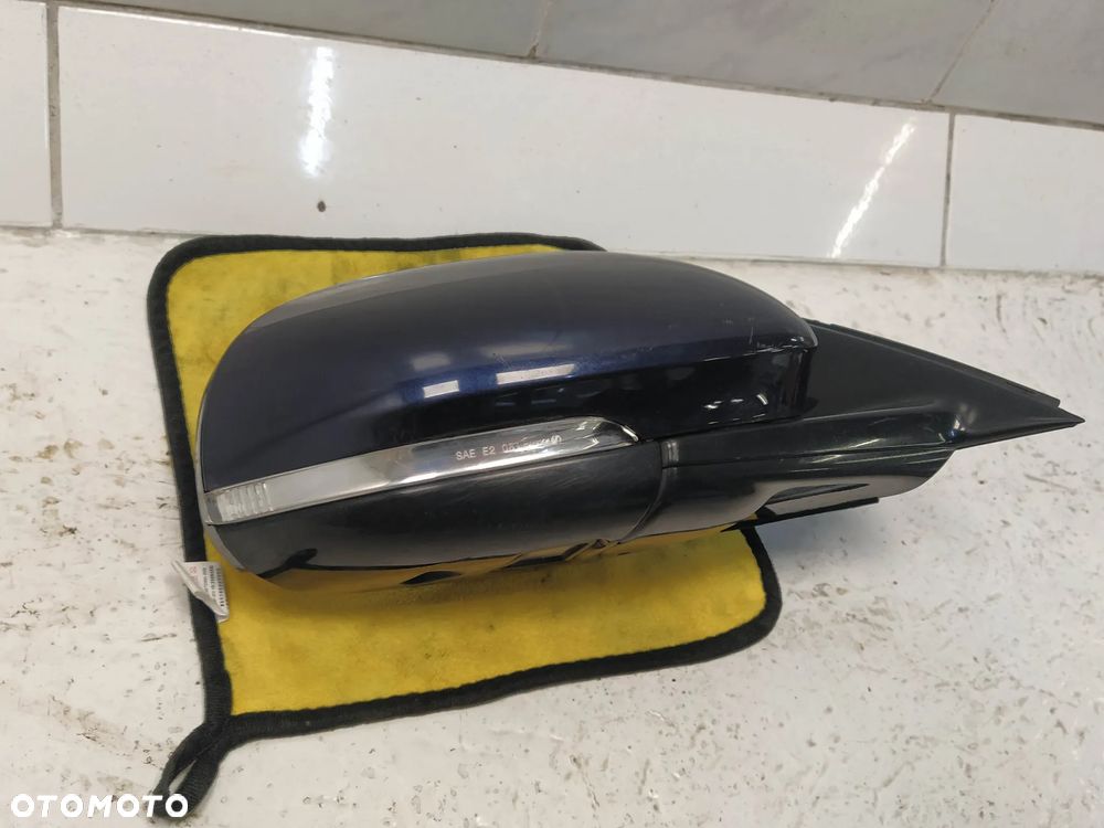 JAGUAR XJ X351 LUSTERKO PRAWE Z POŚWIETLENIEM 16 PIN KOMPLETNE - 12