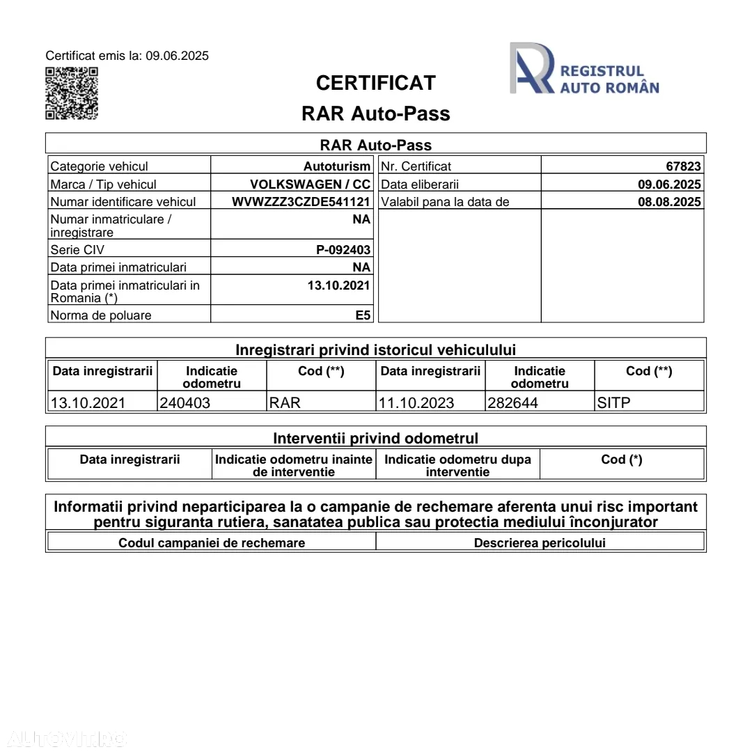 Volkswagen Passat CC 2.0 TDI DSG Blue TDI - 11