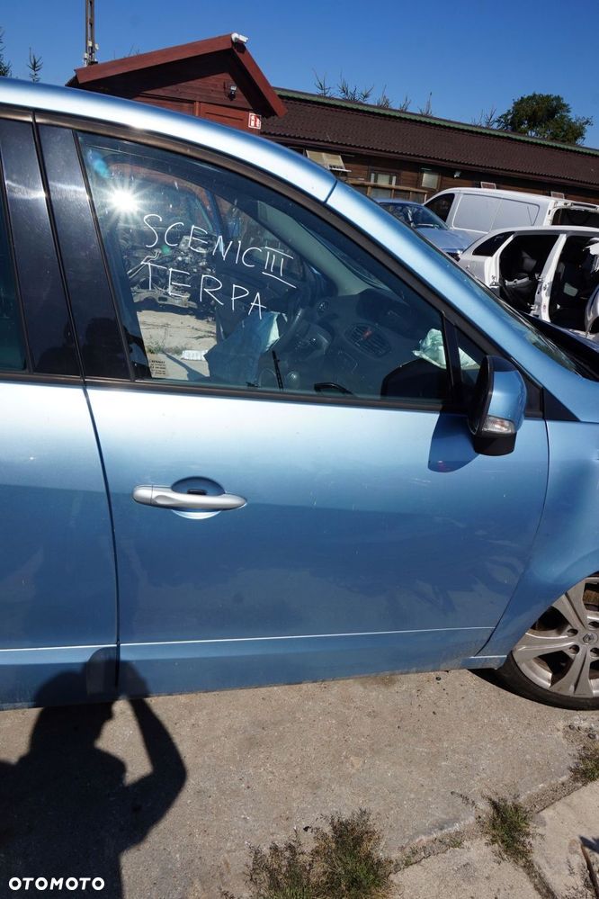 DRZWI PRZEDNIE PRAWE SCENIC III PH1 TERPA // BL BT NIEBIESKI RENAULT 2009-2013 - 1
