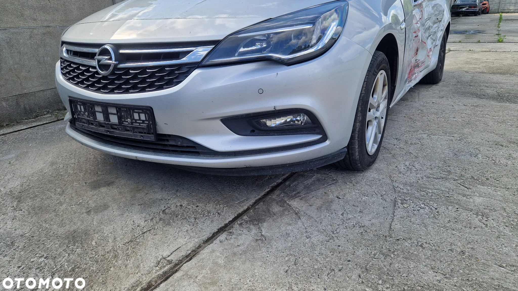 OPEL ASTRA K MASKA ZDERZAK BŁOTNIKI PRZÓD KOMPLETNY Z176 - 5