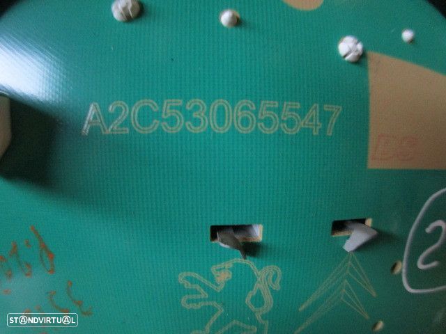 Quadrante A2C53065547 A2C53337660 PEUGEOT 207 2010 1.6HDI 90CV 5P CINZENTO KM/H  DIGITAL PEUGEOT 207 2009 1.4I 95CV 5P CINZA RATO KM/H DIGITAL - 4