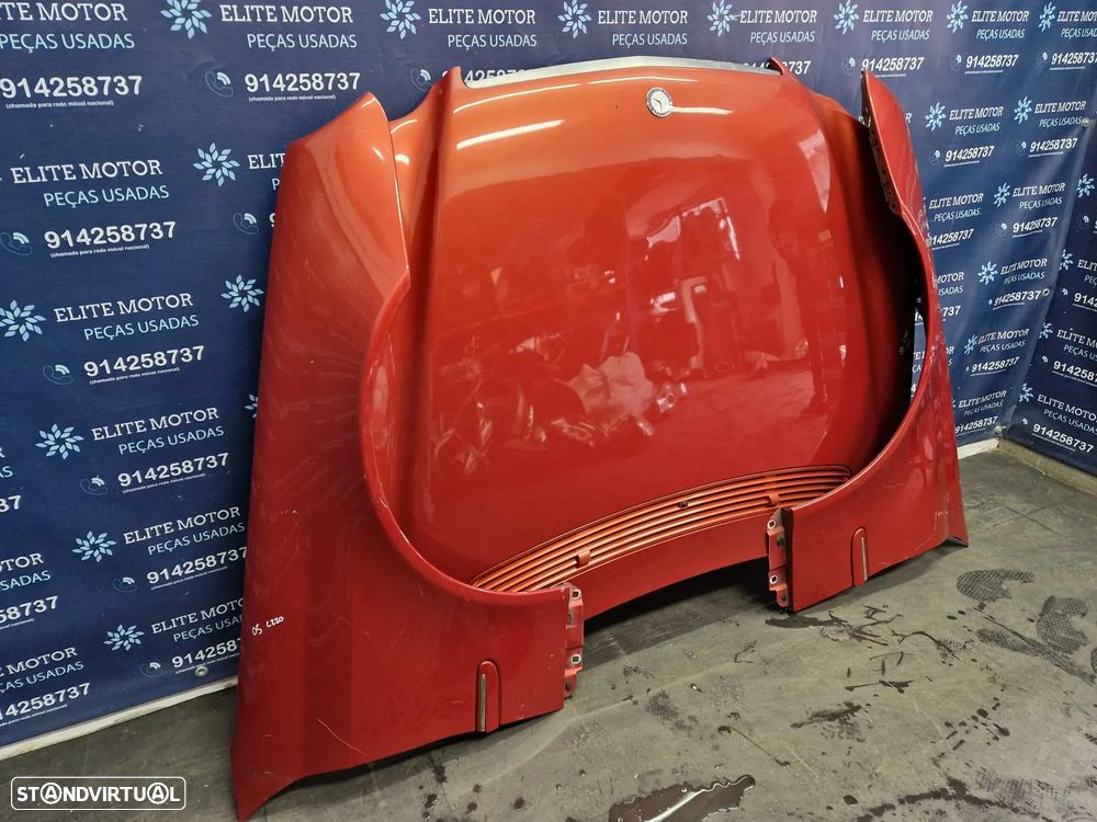 Frente completa usada MERCEDES CLASS C W203 SPORT COUPE 220 CDI capot parachoques oticas guarda lamas radiador - 8