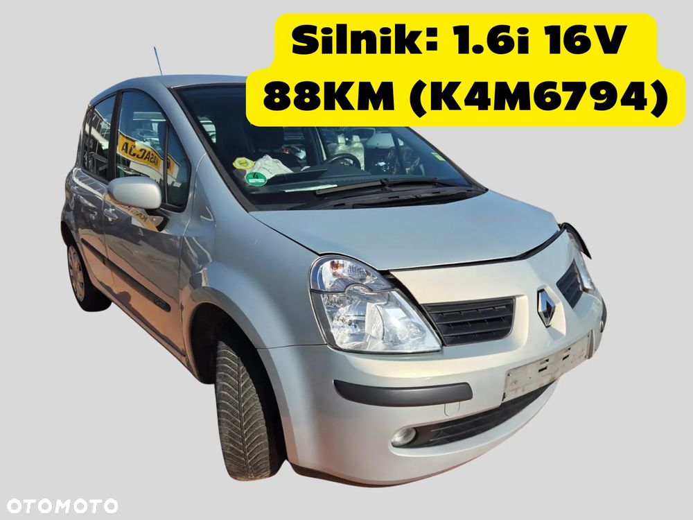 Renault Modus 2005 Silnik 1.6i 16V (K4M6794) 88 KM (65 kW) NV632 Na części silnik, drzwi, klapa bagażnika, zderzak, lampa - 2