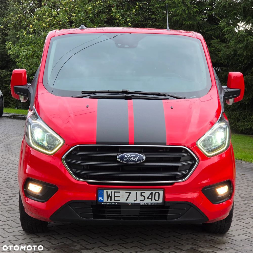 Ford TRANSIT CUSTOM BRYGADÓWKA LONG 6 OSÓB AUTOMAT 2.0 TDCI 170KM LIMITED - 22