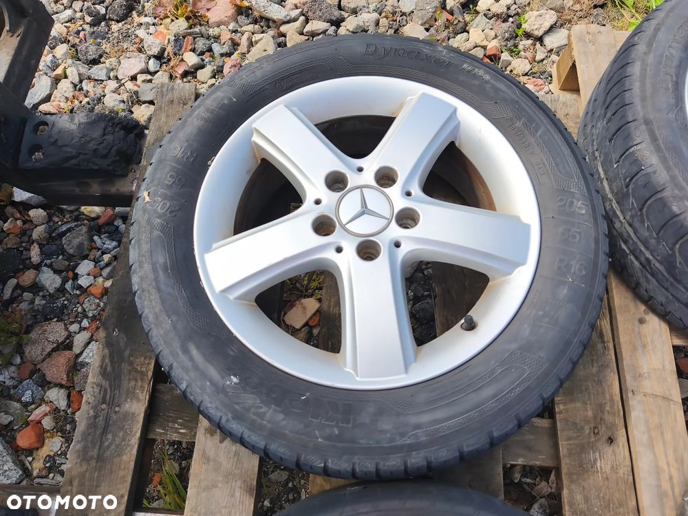 ALUFELGI KOŁA FELGI 16 CALI 5X112 6.0J ET 46 MERCEDES W169 W245 A B KLASA - 4