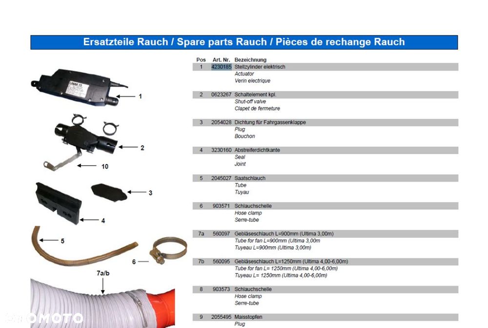 Silnik silniczek ścieżek Kockerling Ultima 4230815 - 2