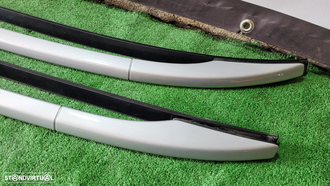 Barras Tejadilho do teto Bmw E91 em cinza e preto 316 318 320 325 330 335 - 2