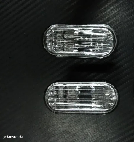 Piscas, Farolins Laterais + lâmpadas cromadas para Honda civic, crx, crx del sol, logo, s2000 fundo cristal - 2
