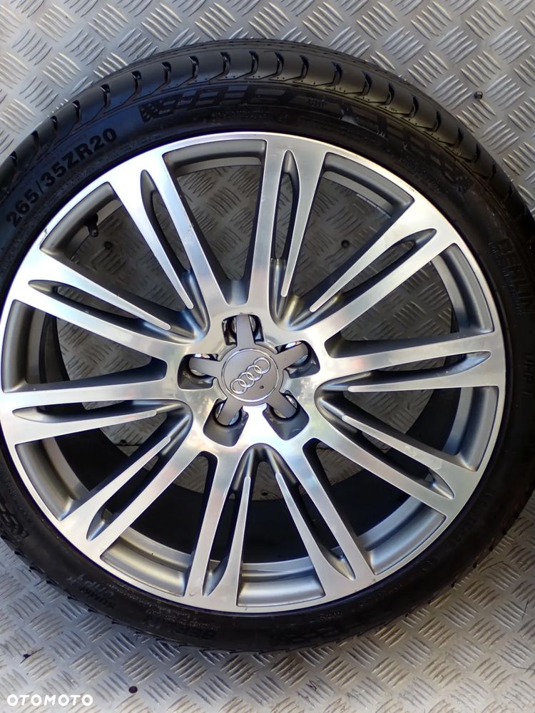 FELGI ALUMINIOWE AUDI A8  9JX20  ET 37  5X112  4H0601025AE Z OPONAMI  LATO BERLIN SUMMER 265/35/20 - 4
