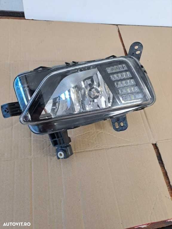 Proiector stanga original halogen Led VW Polo AW an 2018-2023 - 1