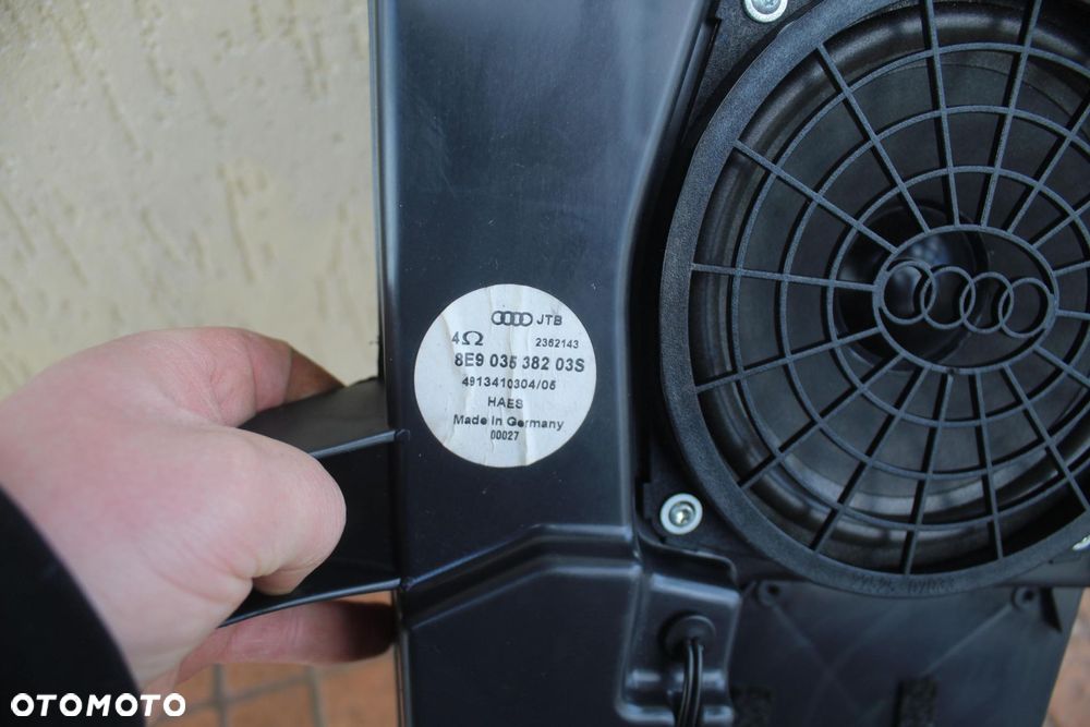 GŁOŚNIK SUBWOOFER AUDI A4 B6 8E9035382 - 5