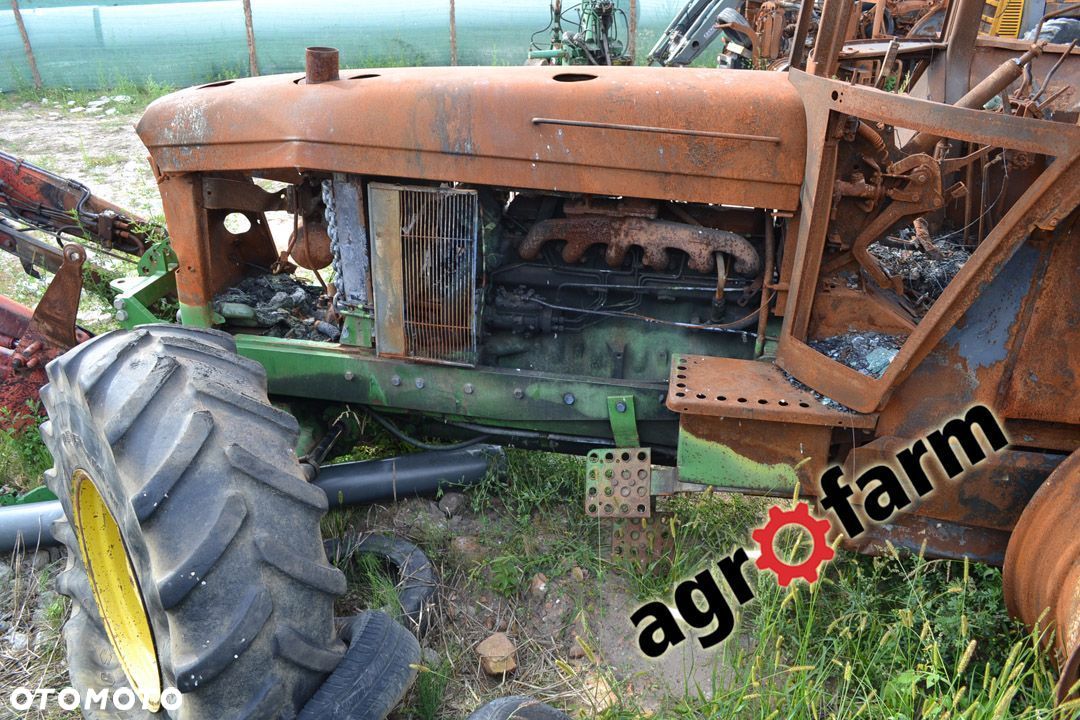 John Deere części używane 3650 3050 3350 silnik most skrzynia zwolnica piasta zębatka koło zębate oś - 1