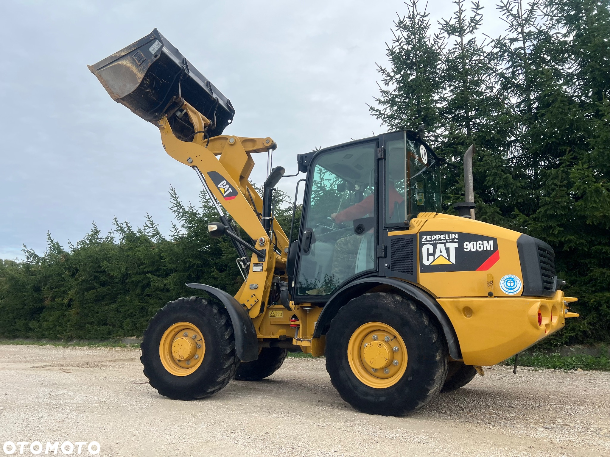 Caterpillar Cat 906M 2015r ładowarka Catepillar Plug do odśnieżania widły łyżka szufla  ładowarka łamana ładowacz - 9