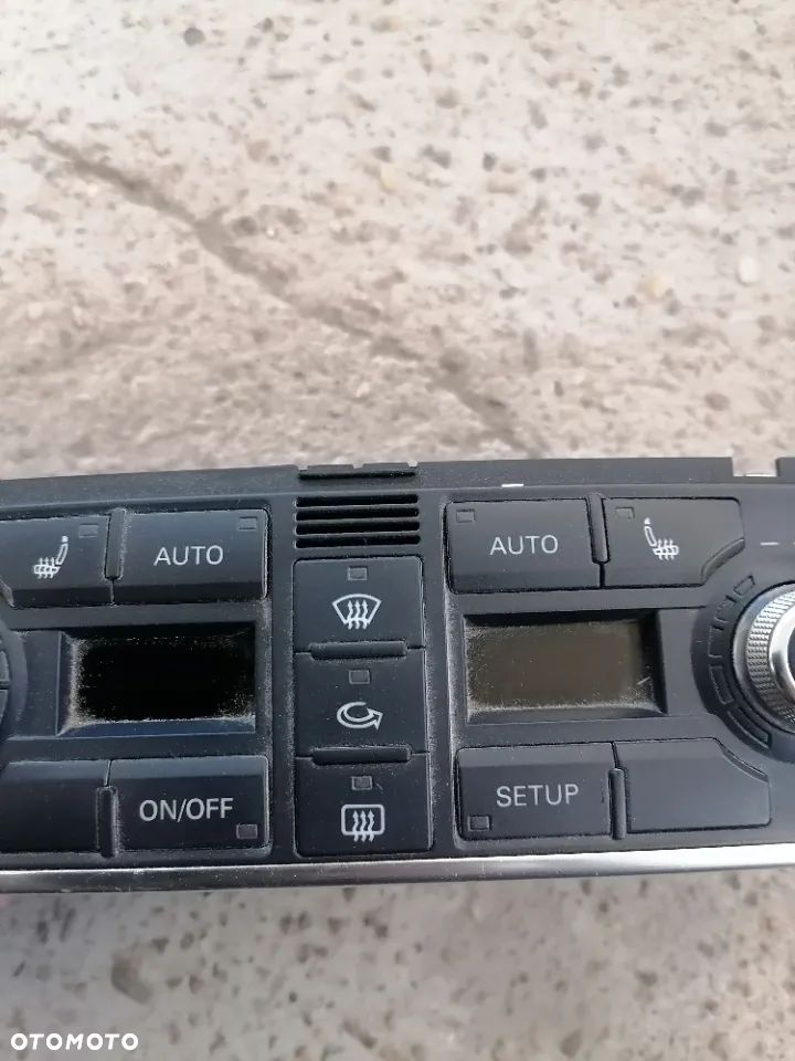 Panel Sterowania Klimatyzacją Nawiewu Audi A8 D3 4E0820043A - 3