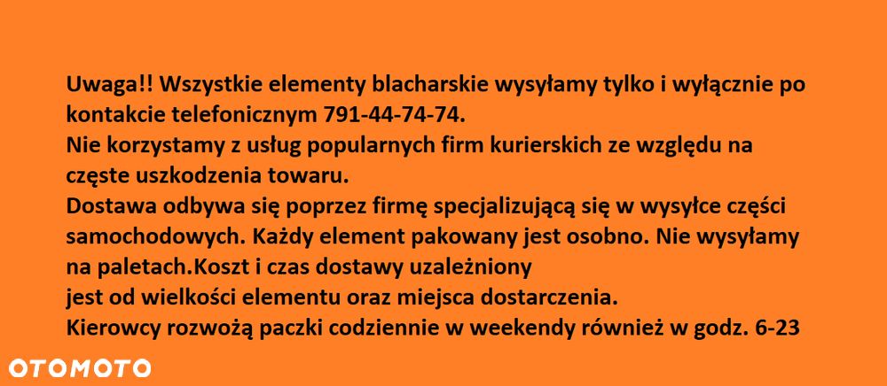 Błotnik prawy przedni przód Opel Astra H III Z163 oryginał - 4