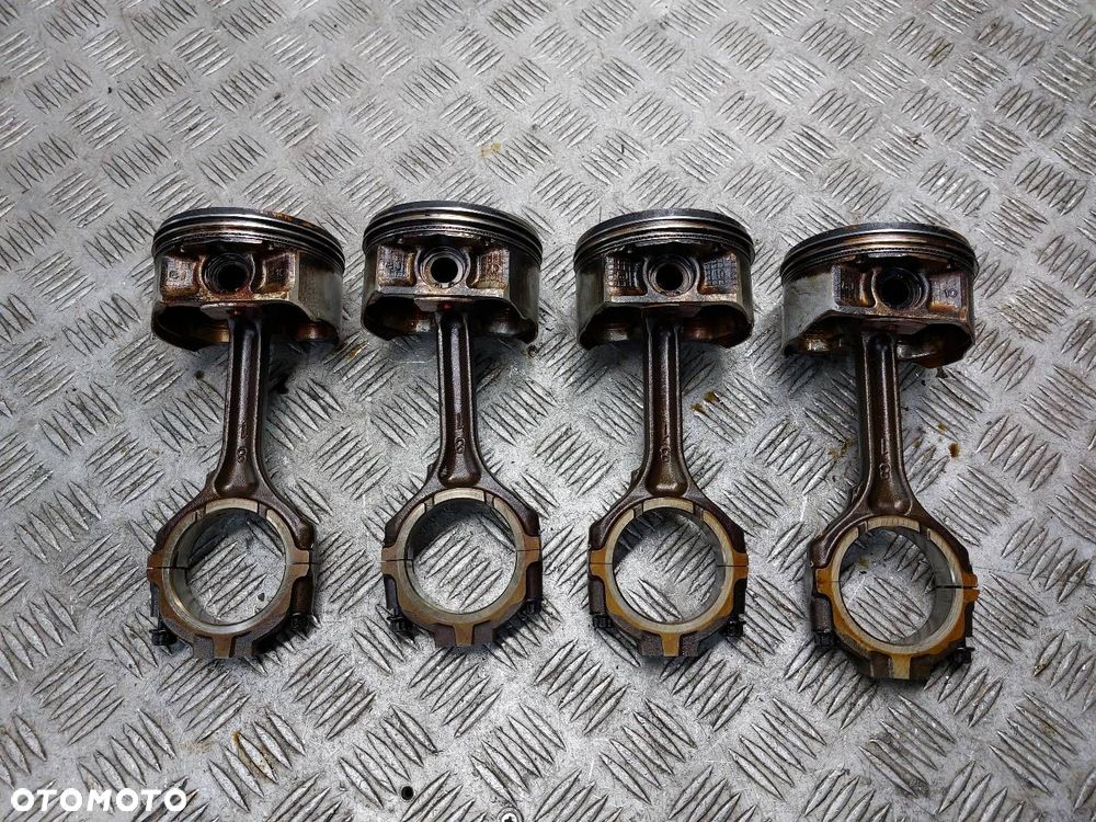 TŁOK + KORBOWÓD 4 SZT NISSAN MURANO Z50 3.5 V6 VQ35 - 1