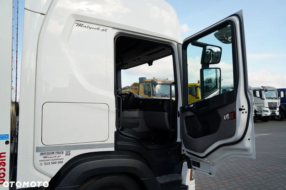 Scania P 280 / TANDEM / 4X2 /  MEGA / KLIMATYZACJA POSTOJOWA / PRZYCZEPA WECON / SAF / - 33