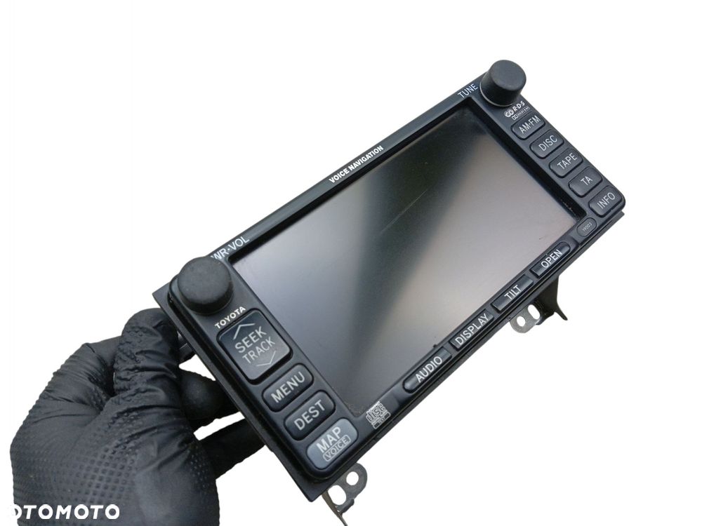 RADIO FABRYCZNE TOYOTA COROLLA VERSO I (2001-2004) 86120-33421 - 4