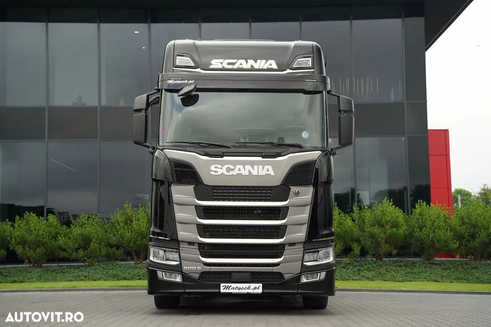 Scania S 500 / RETARDER / PLATĂ JOSĂ / MEGA / REZERVORE DE COMBUSTIBIL 1.400 L / I-PARK COOL / DUPĂ CONTRACT DE SERVICE GOLD / - 4