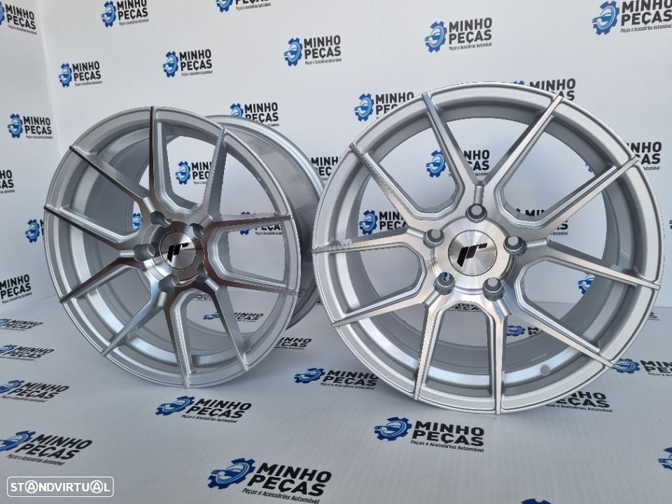 Jantes Japan Racing (JR30) em 17 Silver (5x120) - 2