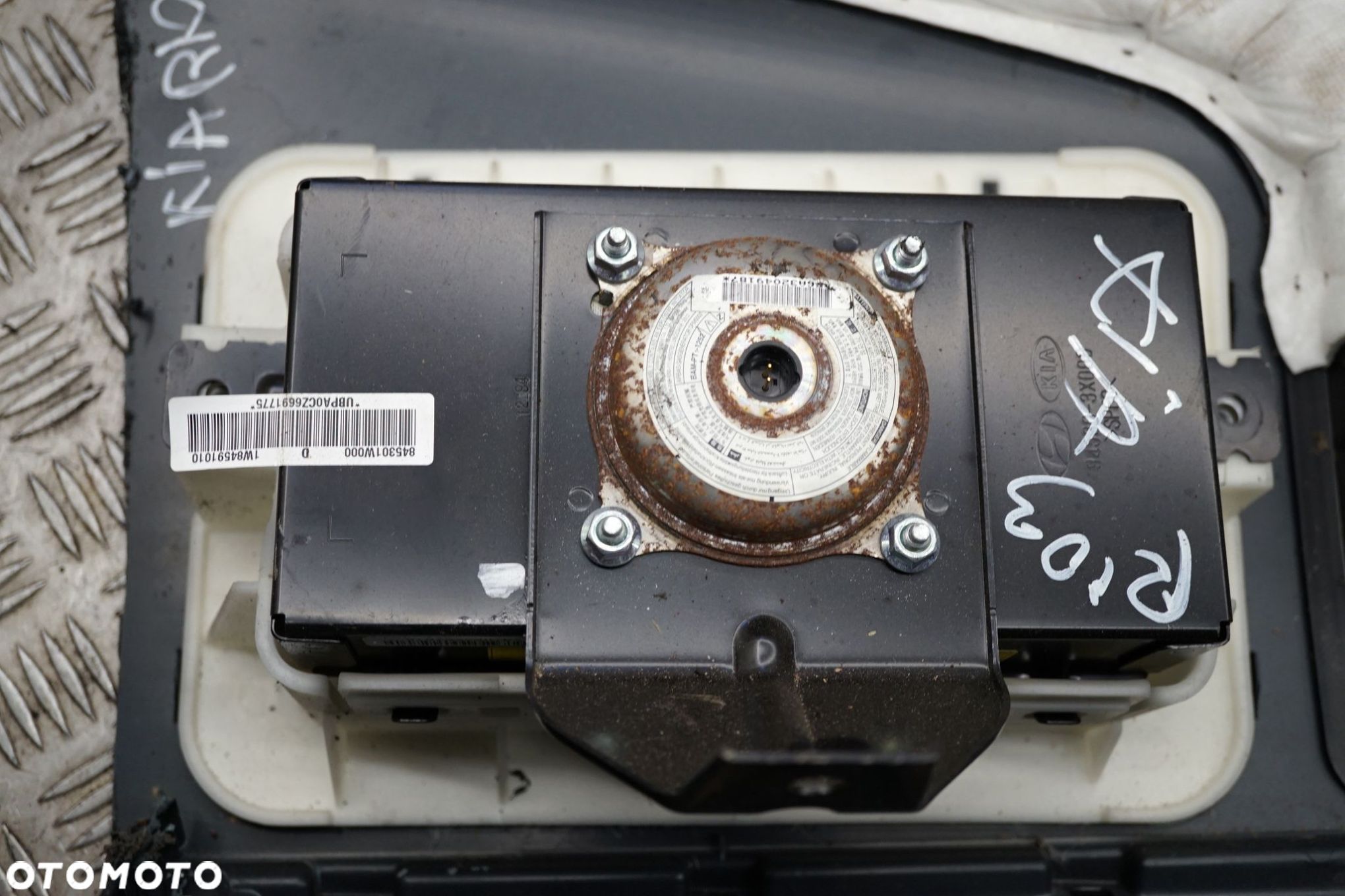 PODUSZKA POWIETRZNA AIRBAG PASAŻERA RIO III 84530-1W000 84530-3X000 KIA 2011-2014 - 1