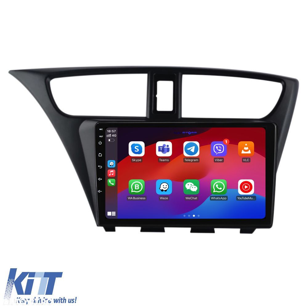 Navigatie Dedicata Honda Civic IX Hachback (2011-2017), 9Inch, 2Gb Ram - 4