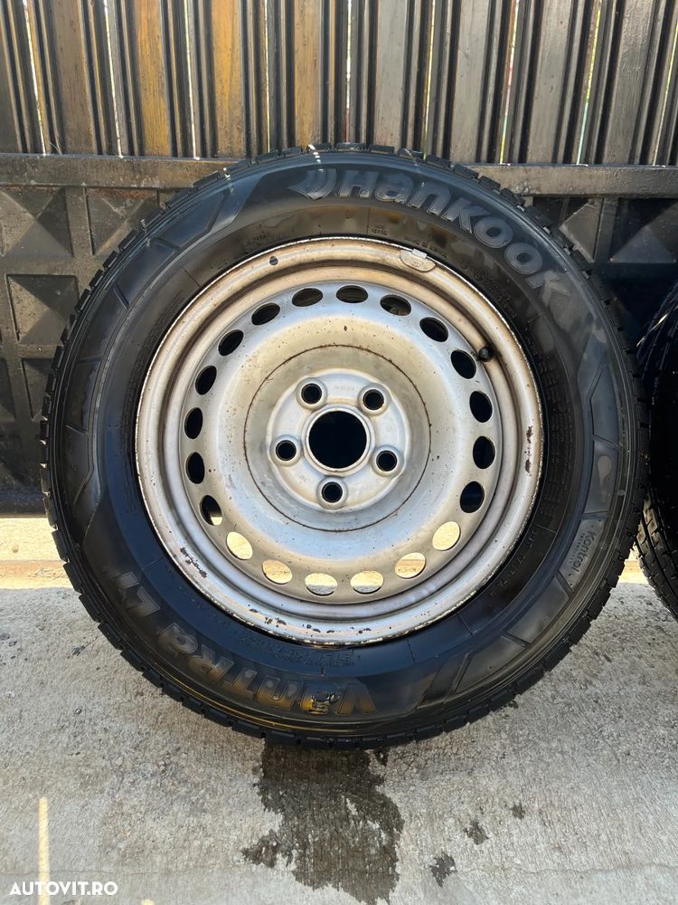 2x Roti Jante cu anvelope Hankook 215 65 16 C VW T5 T6 - 3