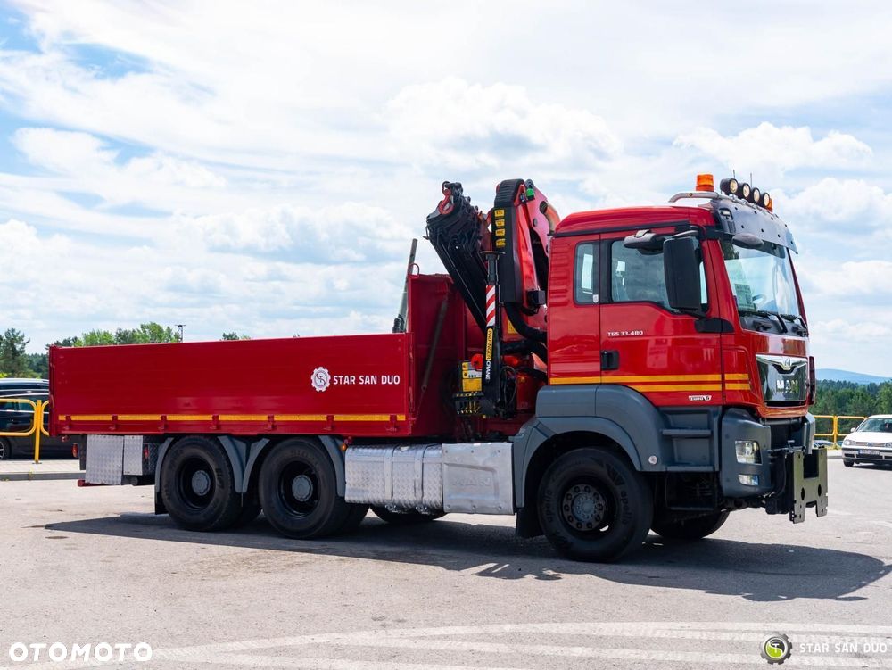 MAN TGS 33.480 6x4 PALFINGER PK 23001 EH HDS Żuraw Siodło Wciągarka - 12