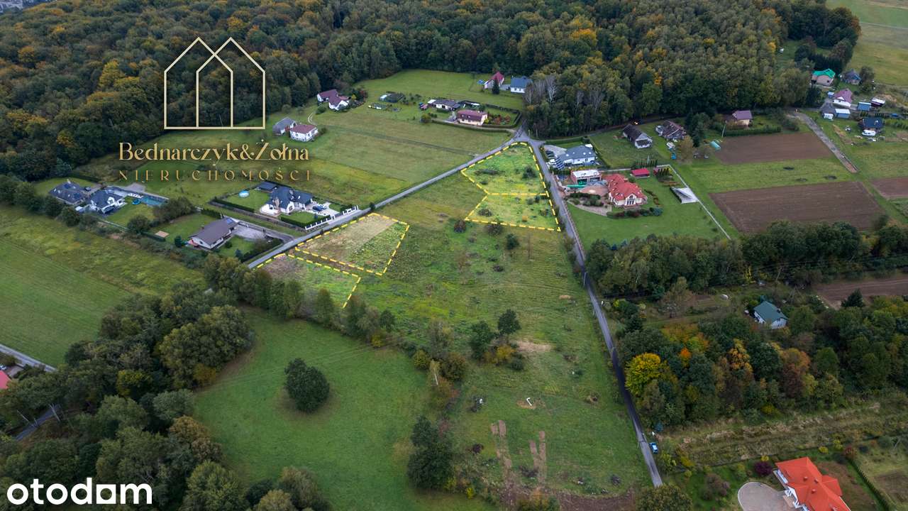 Działki widokowe z warunkami zabudowy — Brzyście, gm. Jasło - Pełny obrazek: 4/10