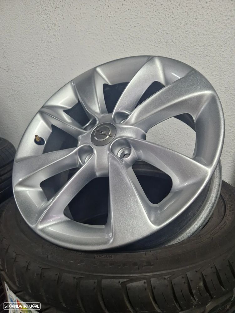 JANTES 15 ORIGINAIS OPEL CORSA D USADAS EM BOM ESTADO - 1
