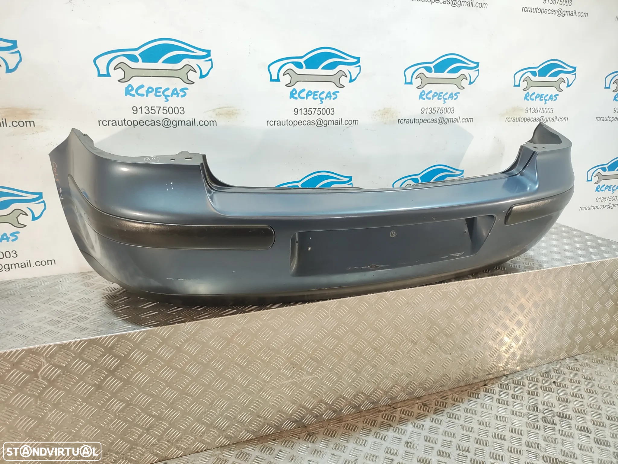 PARACHOQUES TRASEIRO TRÁS ORIGINAL VW VOLKSWAGEN GOLF IV 4 MK4 1J 1J1 1J6807421 PARA-CHOQUES PARA CHOQUES - 4