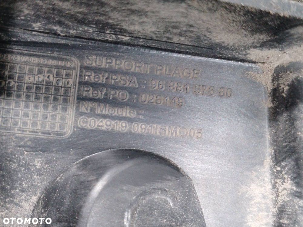 ŚLIZG ZDERZAKA LEWY TYŁ PEUGEOT 508 9688157680 - 5