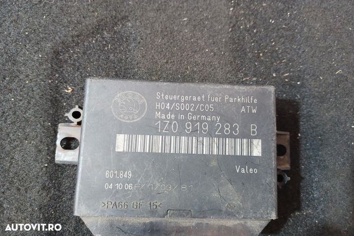 Modul senzori parcare 1Z0919283B 1Z0919283B Skoda Octavia 2 [2004 - 2 - 3