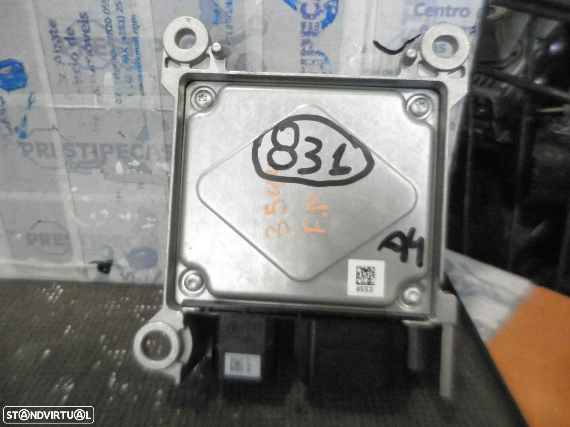Modulo Airbag 4M5T4B056BF FORD FOCUS II 2005 1.6I 115CV 5P CINZA - 4