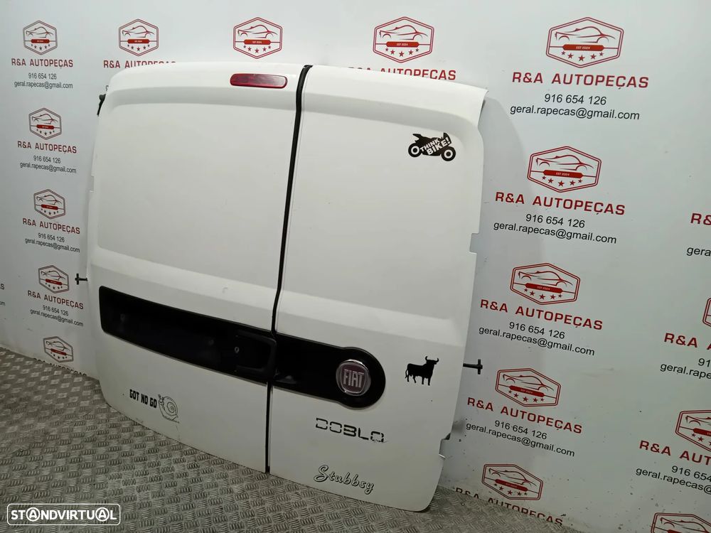 Porta Trás Traseira Direita Esquerda Fiat Doblo II 2 Original - 3