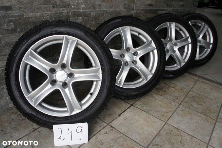 NR 249 Koła Zima Alufelgi AUDI A8 225/50/17 Pirelli Sottozero OK.6,5MM - 1