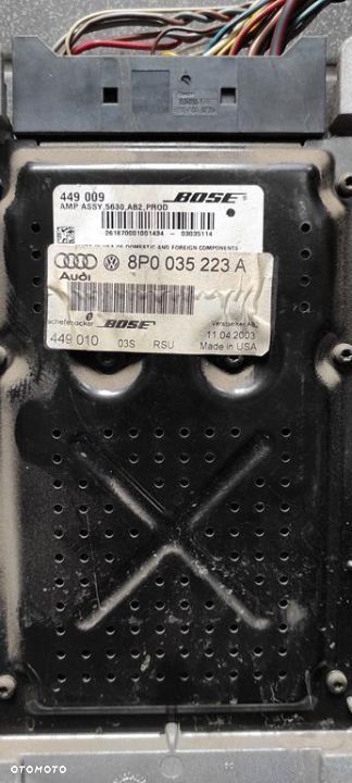 WZMACNIACZ BOSE AUDI A3 8P 8P0035223A - 2