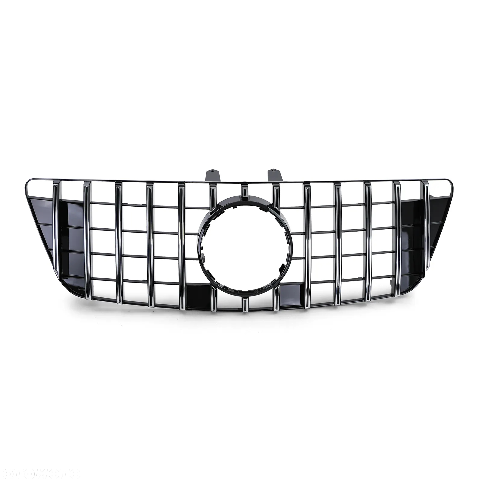 GRILL ATRAPA MERCEDES ML W164 08-11 LIFT PANAMERICANA chrom - 4