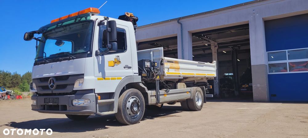Mercedes-Benz ATEGO 1224K, HDS HIAB, WYWROTx3, Z NIEMIEC, BRUTTO - 1