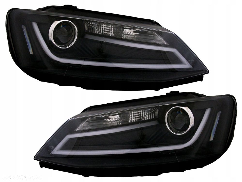 Reflektory Lampy kpl Day line light LED Neon Tuning VW JETTA 5C VI 6 10-18 - 1
