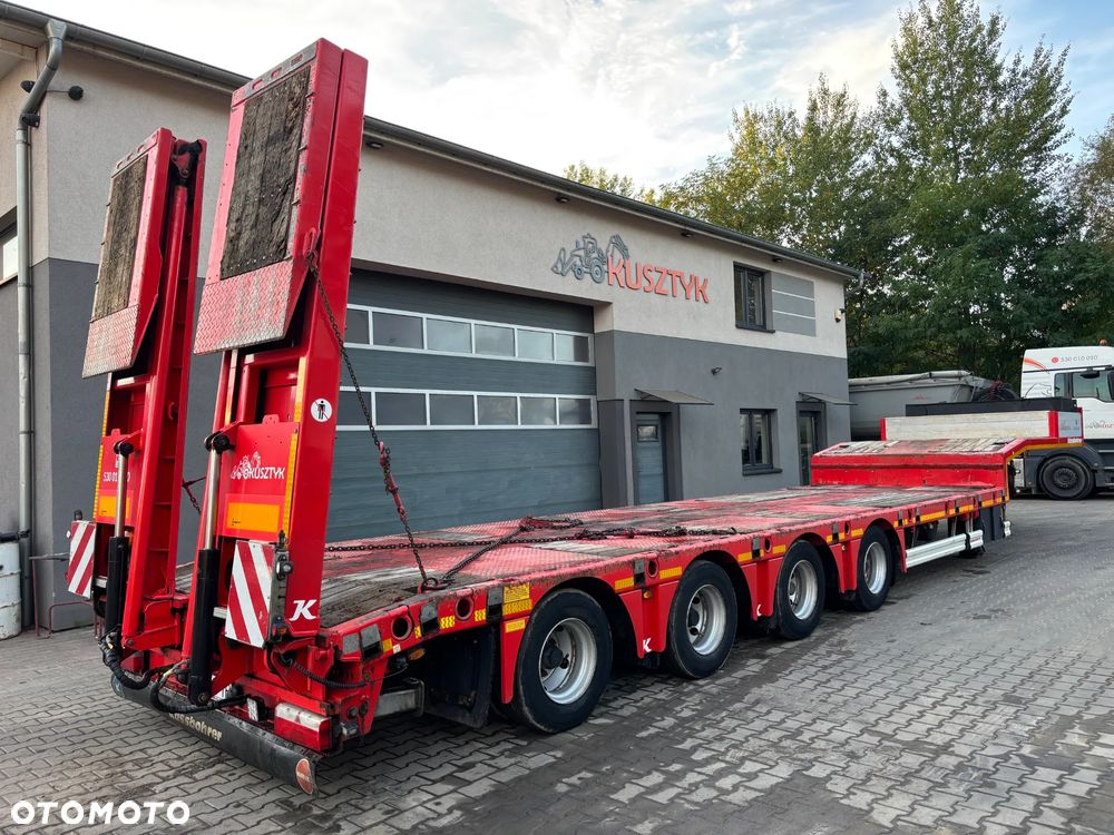Kassbohrer SLA 4 SEMI Lowbed 4 osie rozsuwana 45T Kässbohrer - 2