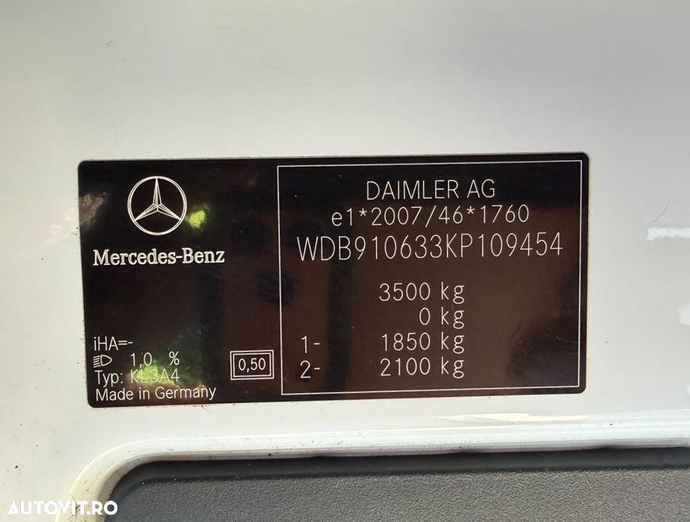 Mercedes-Benz Sprinter FRIGORIFIC 2 VENT PRIZA STATIONARE - 28