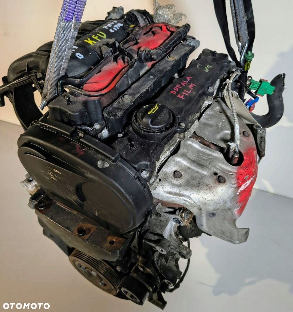 SILNIK KOMPLETNY PEUGEOT 206 207 1007 307 CITROEN C2 C3 C4 1.4 B 16V KFU - 3