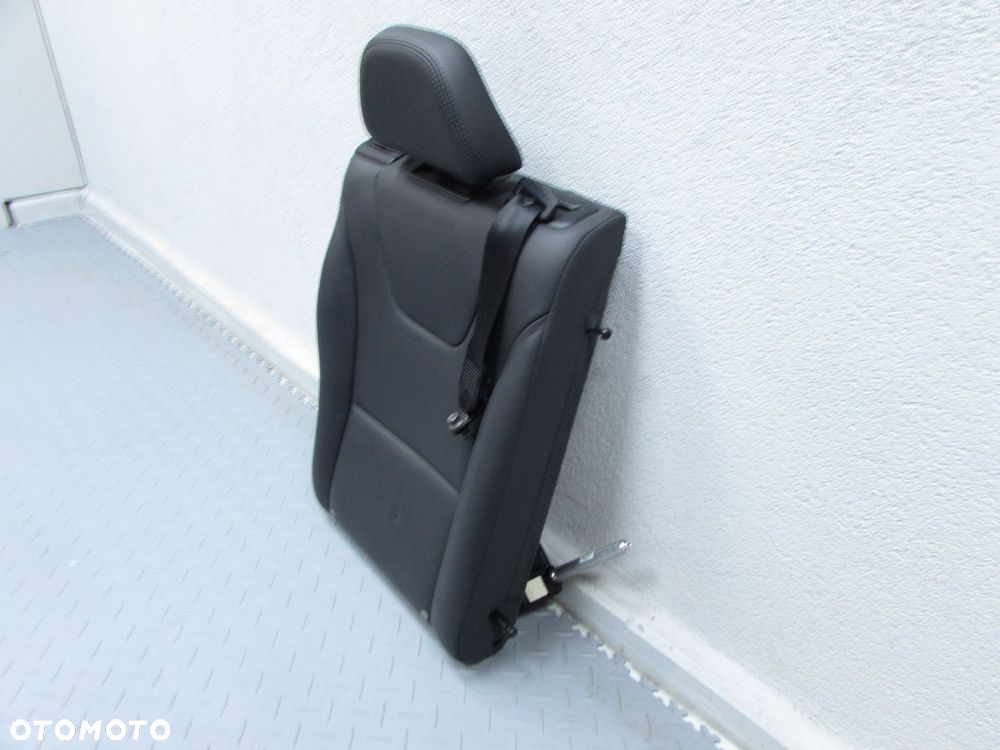 VOLVO V60 CROSS COUNTRY LIFT 13-17 FOTELE KANAPA SIEDZENIA GRZANE SKORA CZARNA KPL - 8