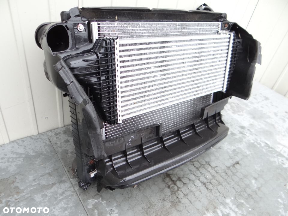 ML W164 3.0 CDI Chlodnice wentylator intercooler komplet - 2