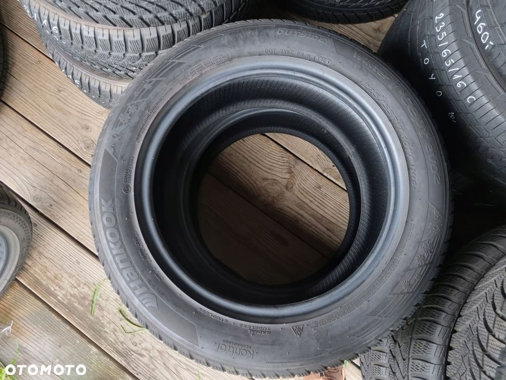 Opony Hankook Winter icept evo2 225/55R17 101V,XL 2021r.2x5.5mm db stan - 6